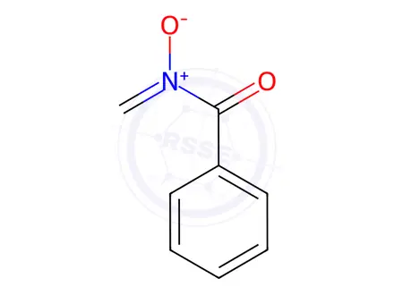 Chemical structure of Benzamide, N-methylene-, N-oxide (9CI)