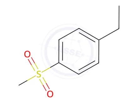 Chemical structure of 4-ETHYLPHENYLMETHYLSULFONE
