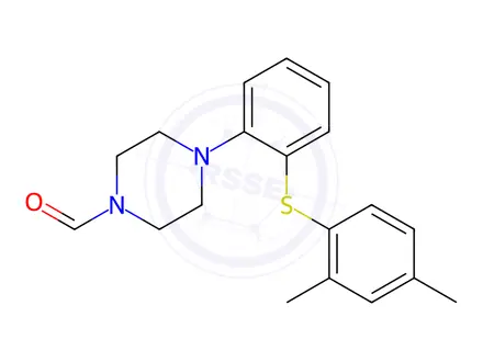 Chemical structure of N-formyl Vortioxetine