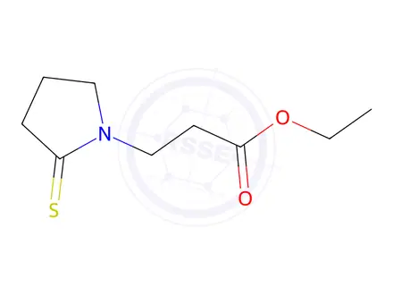 Chemical structure of Ethyl 3-(2-thioxopyrrolidin-1-yl)propanoate