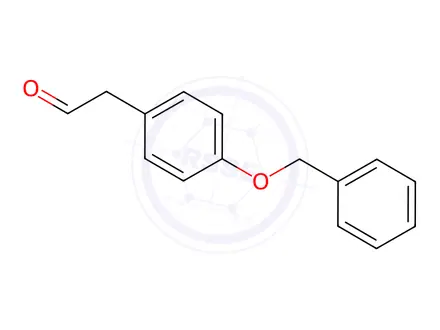 Chemical structure of 4-(Phenylmethoxy)-benzeneacetaldehyde