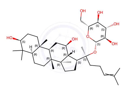 Chemical structure of 20(S)-Ginsenoside Ck