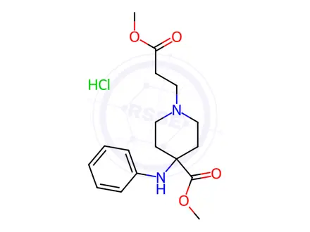 Chemical structure of Despropionyl Remifentanil