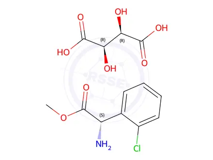 Chemical structure of Clopidogrel Bisulfate Impurity 31(Tartrate Salt)