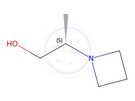 Chemical structure of (2S)-2-(azetidin-1-yl)propan-1-ol