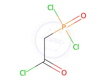 Chemical structure of (Dichlorophosphinyl)acetyl chloride