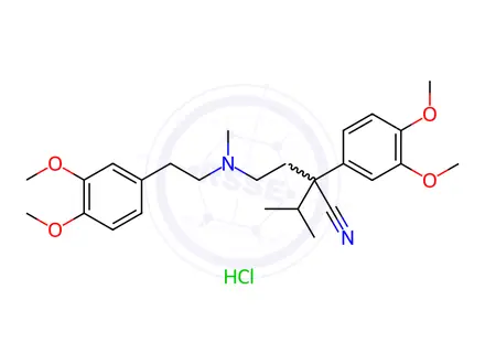 Chemical structure of D 517 Hydrochloride(Verapamil Impurity)