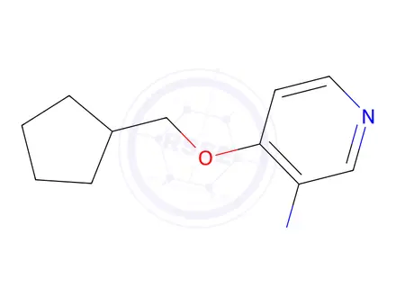 Chemical structure of 4-(Cyclopentylmethoxy)pyridin-3-amine