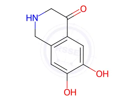 Chemical structure of Norepinephrine Impurity 123