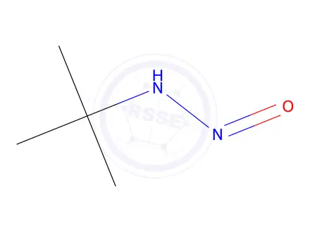 Chemical structure of N-Nitroso Tert Butyl Amine