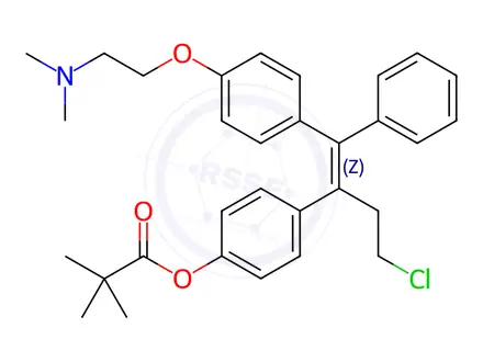 Chemical structure of Toremifene Impurity 40