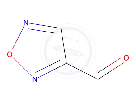 Chemical structure of 1,2,5-oxadiazole-3-carbaldehyde
