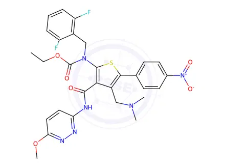 Chemical structure of Relugolix Impurity 271