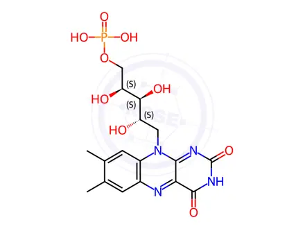 Chemical structure of Riboflavin Impurity 27