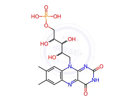 Chemical structure of Araboflavine, 5′-phosphate