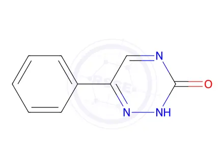 Chemical structure of 6-Phenyl-1,2,4-triazin-3(2h)-one