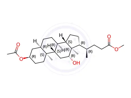 Chemical structure of Cholic Acid Impurity 102