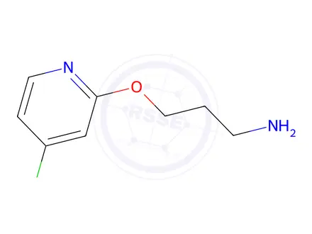Chemical structure of 3-((4-Chloropyridin-2-yl)oxy)propan-1-amine