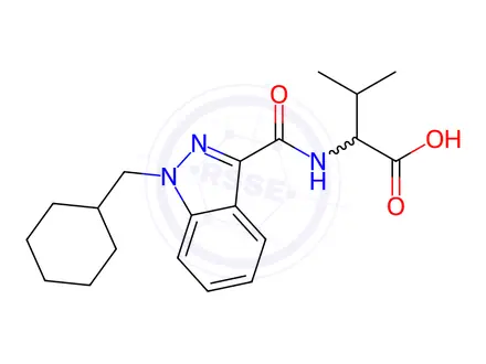 Chemical structure of AB-CHMINACA Impurity 91