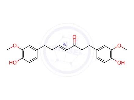 Chemical structure of Gingerenone A