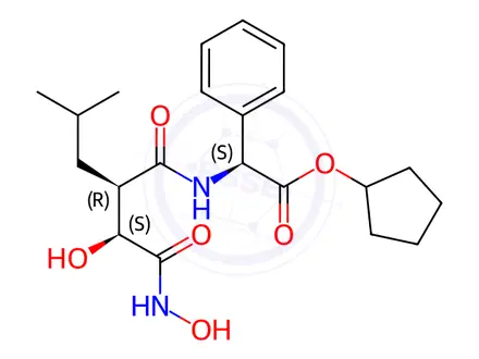 Chemical structure of Tosedostat