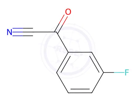 Chemical structure of 3-Fluorobenzoyl Cyanide