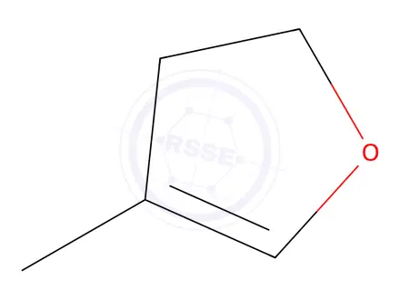 Chemical structure of Furan, 2,3-dihydro-4-methyl-