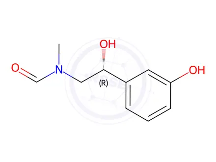 Chemical structure of N-Formylphenylephrine
