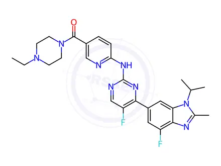 Chemical structure of Abemaciclib Impurity 190