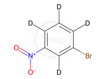 Chemical structure of 3-Bromonitrobenzene-d4