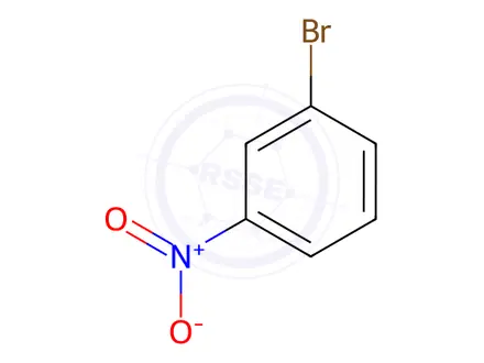 Chemical structure of 3-Bromonitrobenzene