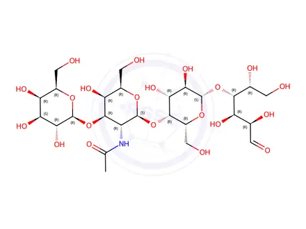 Chemical structure of Gangliotetraose