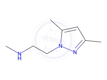 Chemical structure of [2-(3,5-DIMETHYL-PYRAZOL-1-YL)-ETHYL]-METHYL-AMINE DIHYDROCHLORIDE