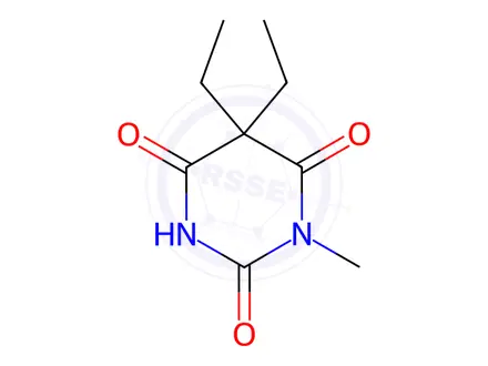 Chemical structure of Methylbarbital