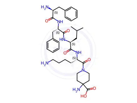 Chemical structure of Difelikefalin Enantiomer