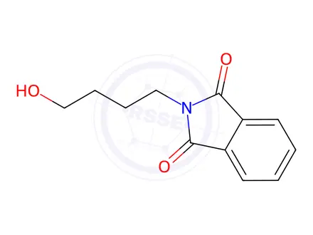 Chemical structure of 2-(4-hydroxybutyl)isoindoline-1,3-dione