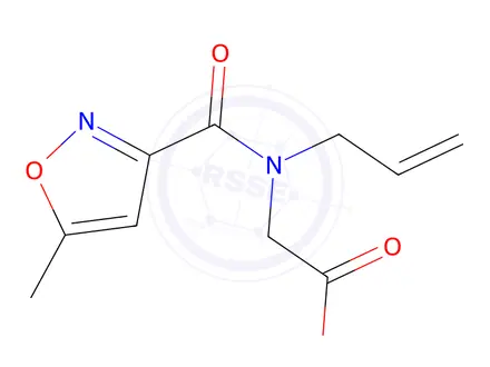 Chemical structure of n-Allyl-n-(5-methylisoxazole-3-carbonyl)glycine