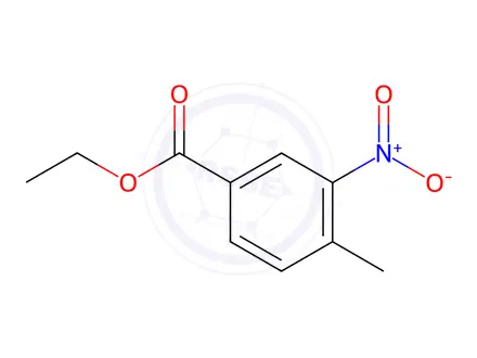 Chemical structure of Ethyl-4-methyl-3-nitrobenzoate