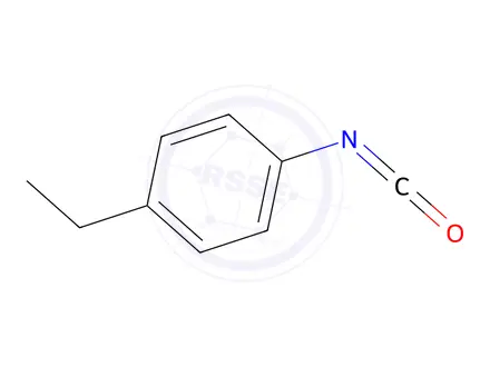 Chemical structure of 1-Ethyl-4-isocyanatobenzene