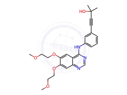 Chemical structure of Erlotinib Hydrochloride Impurity 9