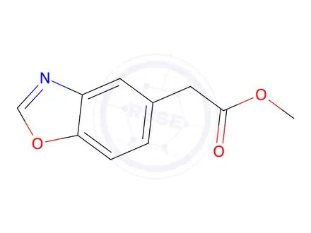 Chemical structure of Methyl 2-(benzo[d]oxazol-5-yl)acetate