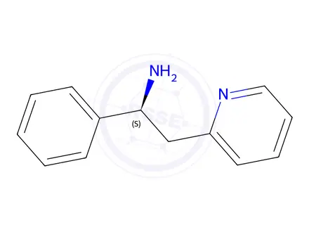 Chemical structure of Lanicemine