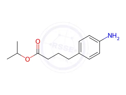 Chemical structure of Isopropyl 4-(4-aminophenyl)butyrate