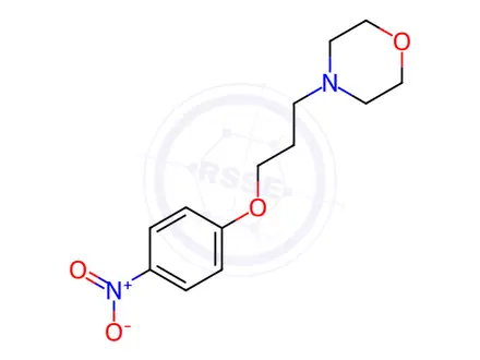 Chemical structure of 4-(3-(4-Nitrophenoxy)propyl)morpholine