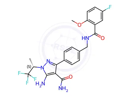 Chemical structure of Pirtobrutinib