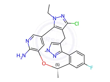 Chemical structure of Neladalkib Impurity 2