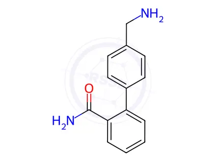 Chemical structure of 2-[4-(Aminomethyl)phenyl]benzamide