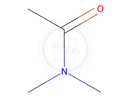 Chemical structure of Acetic acid-dimethylamide