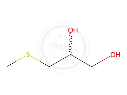 Chemical structure of 3-Methylthio-1,2-propanediol