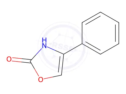 Chemical structure of 4-Phenyl-4-oxazolin-2-one